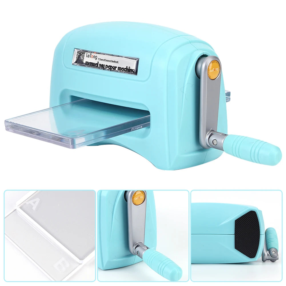 Portable Die Cut & Embossing Machine with Backing Plates Die Cut Embossing Machine Vue