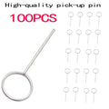 100pcs Eject Sim Card Ejector Tool Pick-up Pin Universal Mobile Phone Remover Tray to Open For IPhone 13 Xiaomi Samsung huawei Vue Default Title