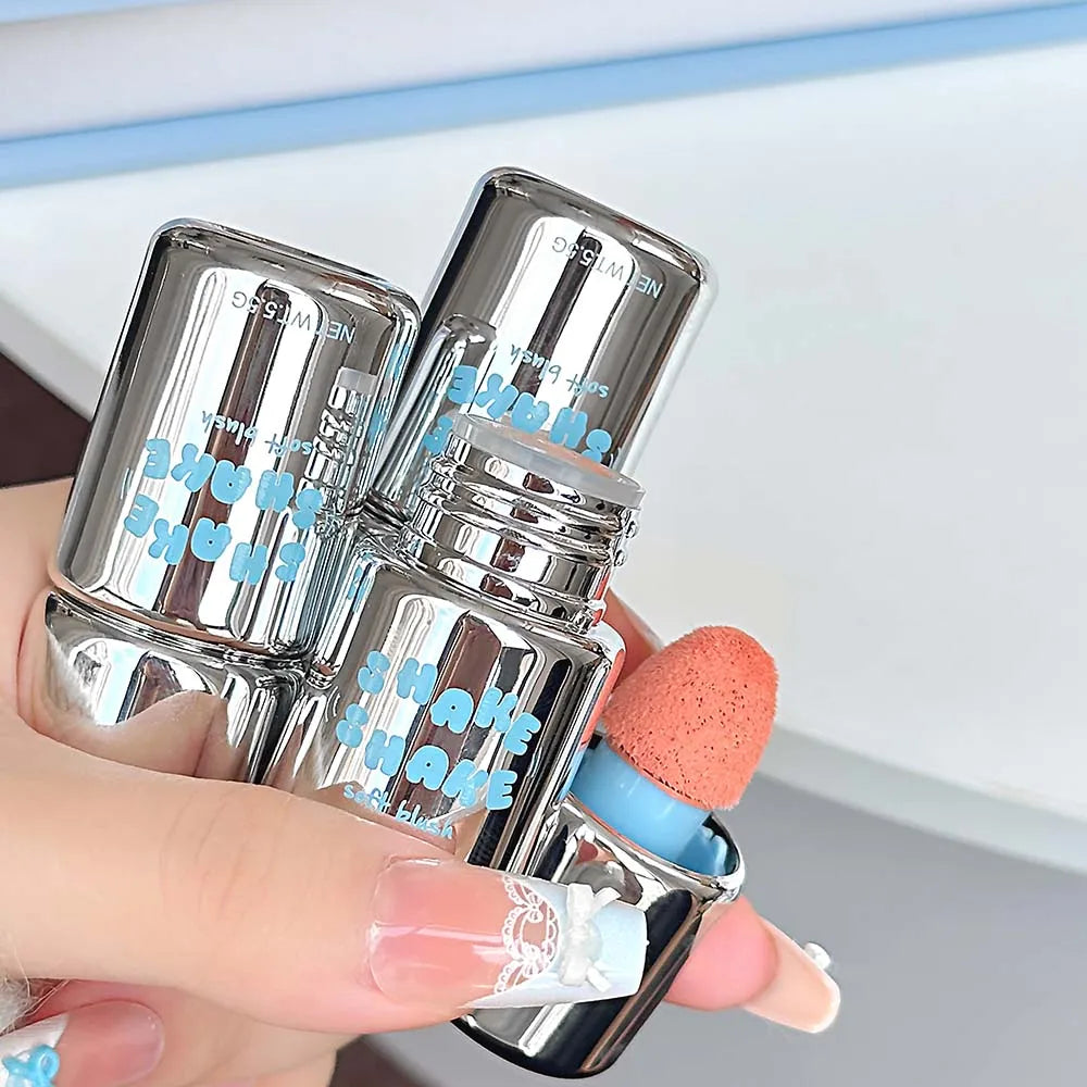Liquid Is Smooth Waterproof Moisturizing Blush Non Sticky Cup Easy To Apply Natural Long Lasting Easy To Color Blusher Cosmetics Vue