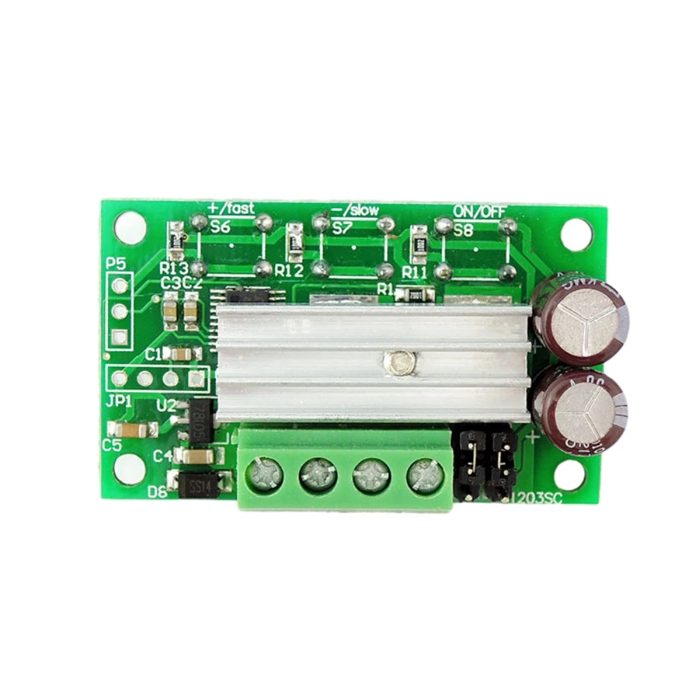 PWM DC Motor Governor DC6-28V Push-button DC Motor Speed Regulator 2A Motor Speed Controller Touch the Button Motor Governor Vue Default Title