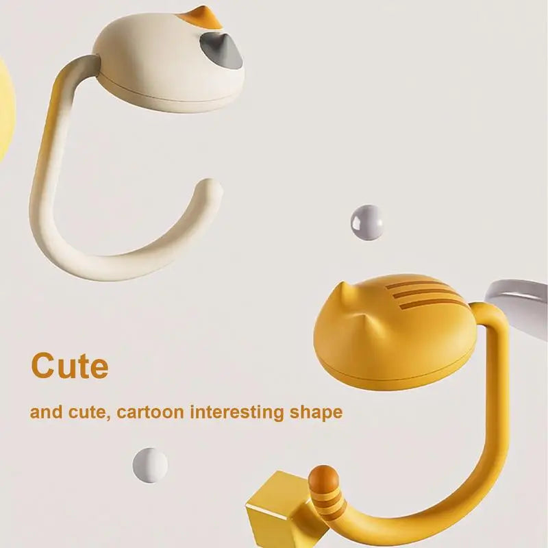 Cute Cat Tail Desk Purse Hook – Portable Table Bag Hanger Desk Bag Hook Vue
