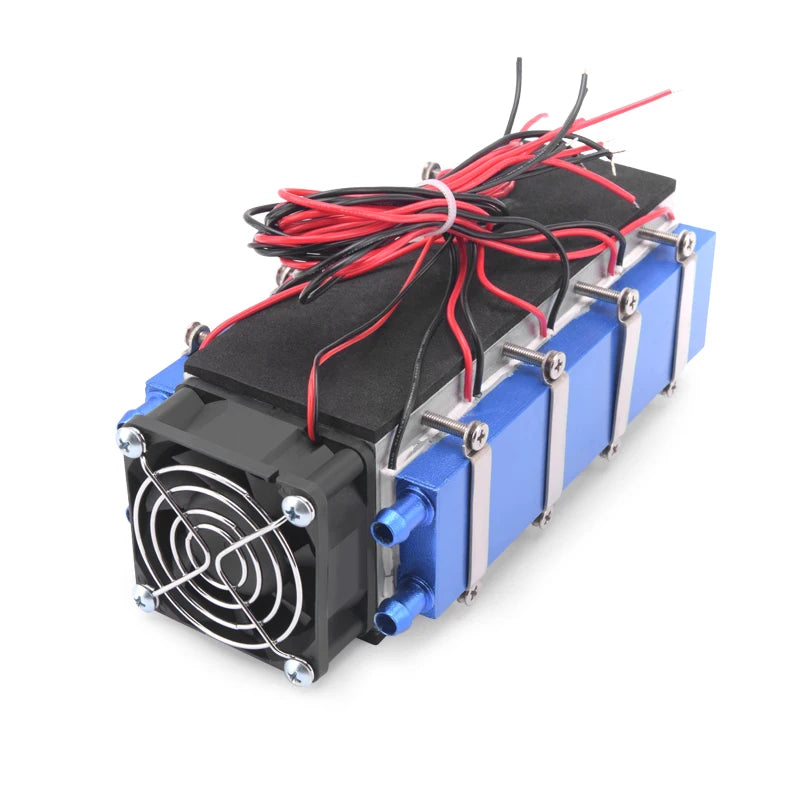 12V 576W 8 Chip Aluminum TEC1-12706 Low Noise Peltier DIY Thermoelectric Cooler Refrigeration Tool Pet Bed Home Accessories Vue