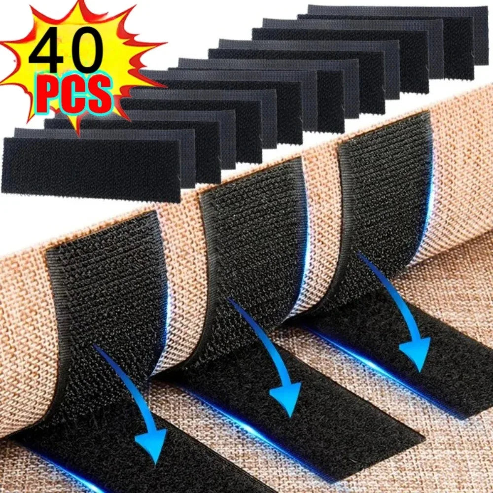 Tape Non-slip Sofa Diy Self-adhesive Carpet Fixing Stickers Car Fastener Accessories Double-sided Car Floor Mats Apparel Vue