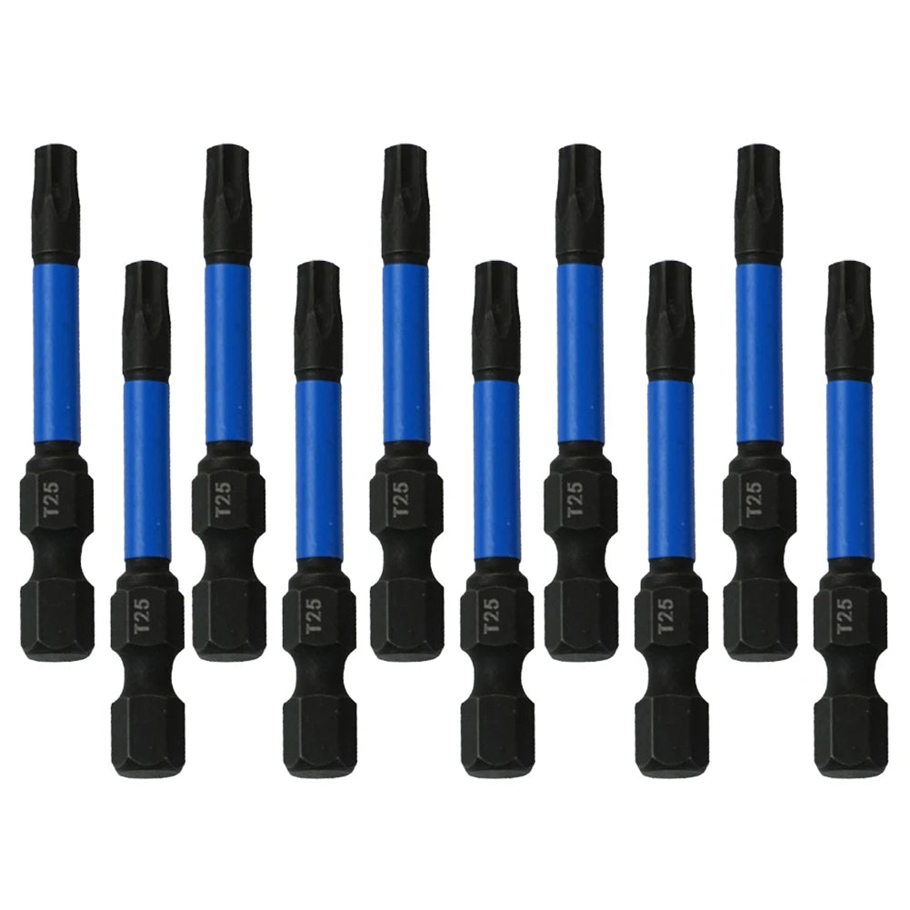 10-Piece Tamper-Proof Torx Star Screwdriver Bit Set – Magnetic Screwdriver Bit Set Vue