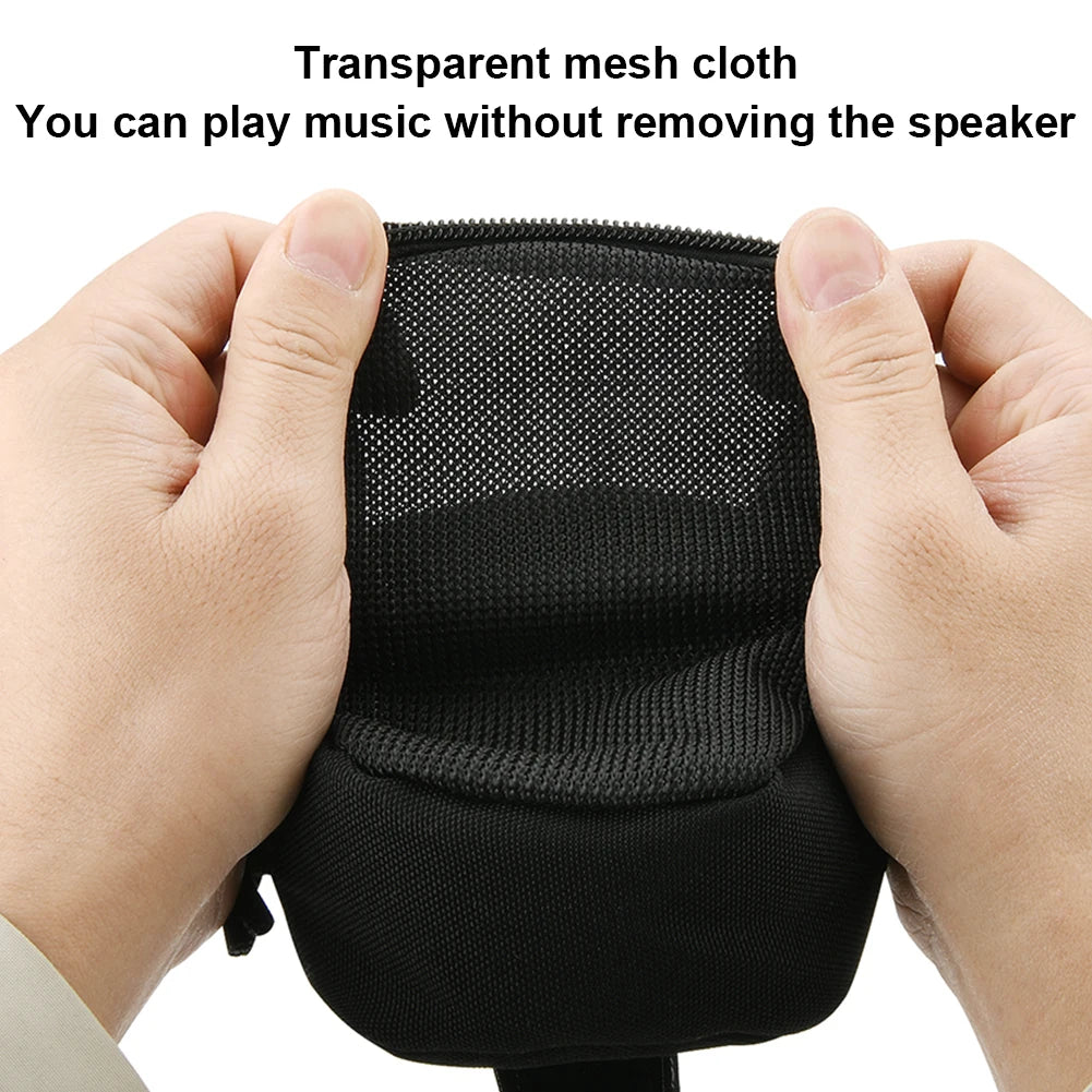 Nylon Carrying Case for Soundcore Select 4 Go Speaker Speaker Carrying Case Vue