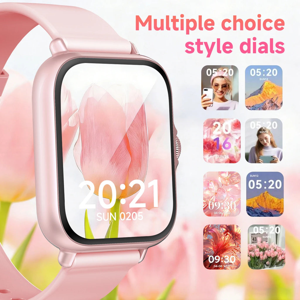 Kids Smart Watch Multifunctional Waterproof SOS Camera HD Call Voice Chat Games LED Flashlight Weather Alarm Smartwatch 2026 Vue