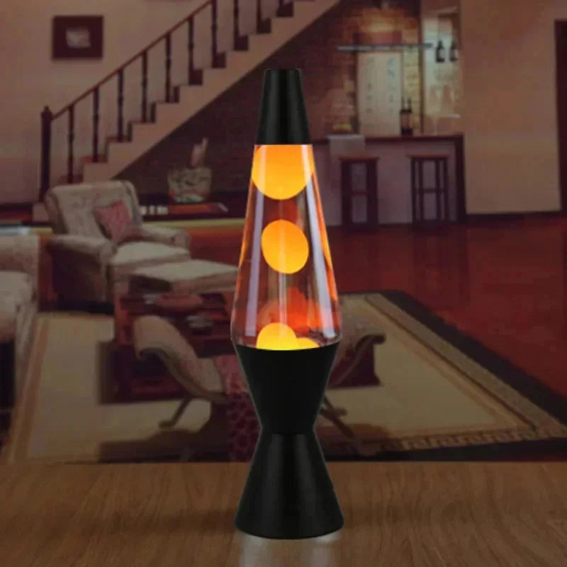 Lava Lamp Volcano Cone Bottle Floating Jellyfish Night Light Romantic Home Decor For Bedroom Kids Teen Gifts Halloween Christmas Vue A8 US