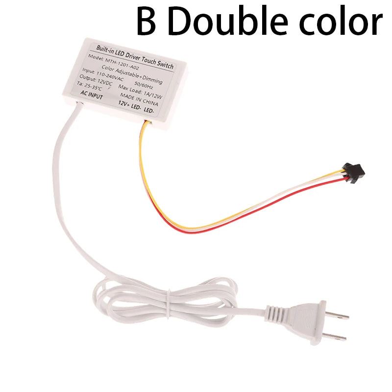 1PCS 12V 1A Bathroom Mirror Switch Touch Sensor For Led Light Mirror Headlight Bathroom Capacitance Sensor Module Vue B