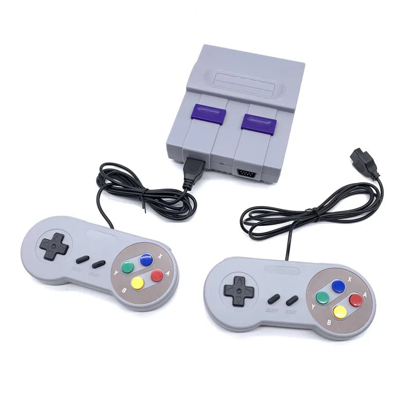 Retro Game For Snes 8 Bit Games Retro Mini TV Video Game Console With 821 Built-in Games For Snes Two Gamepads AV Out Vue