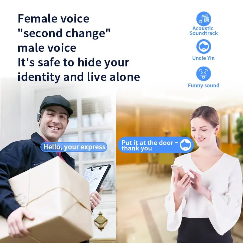 Wireless Camera Doorbell Two-Way Audio Smart Video Doorbell Security Doorbell Cloud Storage Battery Powered Home Security Camera Vue