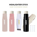 Cosmetics Bronzer Highlighters Manufactures Pink Black White Makeup Stick Face Highlighter Glitter Creamy Blush Print Logo Vue h 2