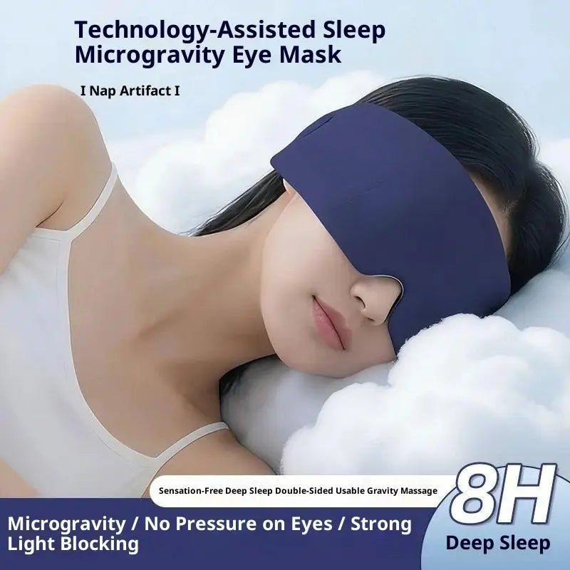 Gravity Soft Eye Mask with Light Blocking Double-Sided Design Comfortable Breathable Material for Sleeping Vue