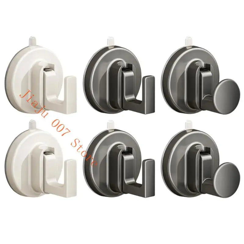 Heavy Duty Aluminum Suction Cup Hooks No Drill – 2 Pack Suction Cup Hooks Vue