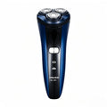 Portable Electric Shaver Fully Waterproof Type-C Fast-charging Trimmer Rechargeable Cordless Shaver Ideal for Business Travel Vue Blue