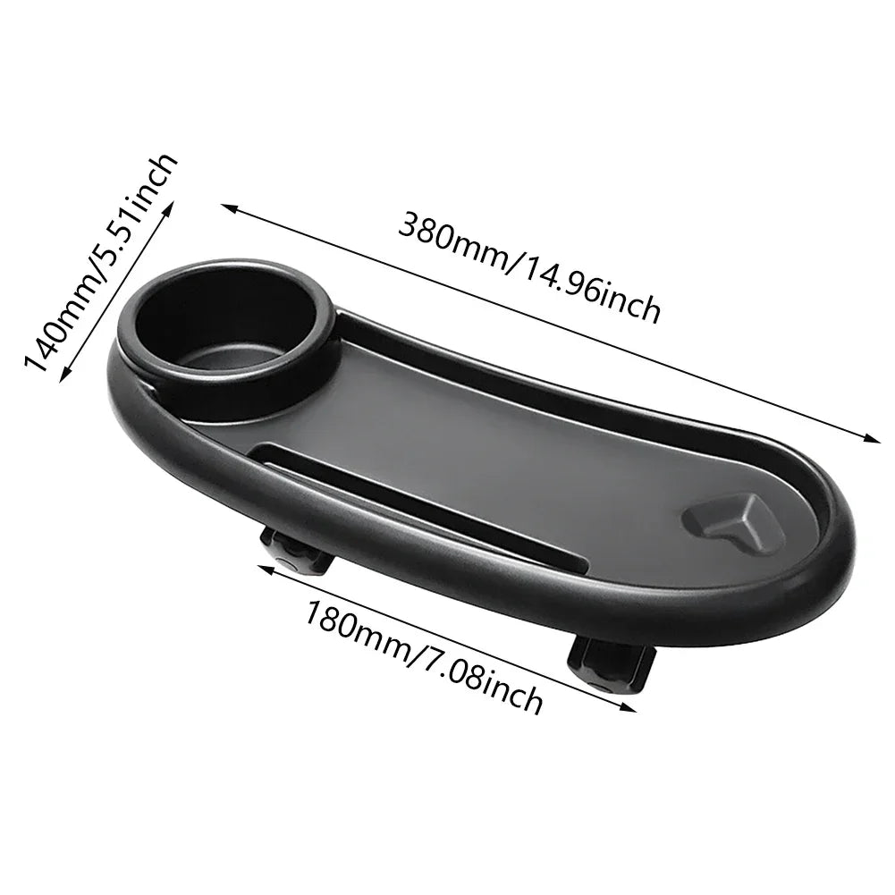 vvocci Baby Supplies Stroller Tray Armrest Dish Stroller Dinner Table TrayHolder Plate Accessories for Toddler Infant Cup Holder Vue