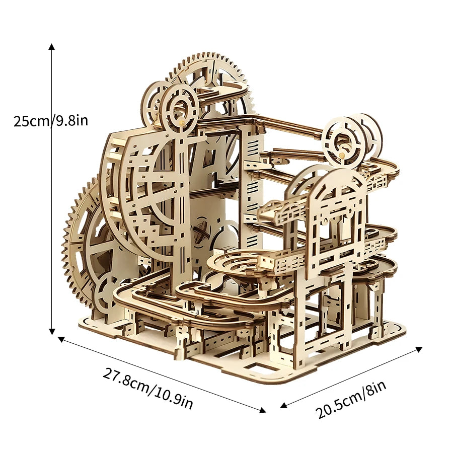 Playground Toy DIY Handmade Wooden Puzzle Assembly Model Educational Toys Simulation Model Vue Pine