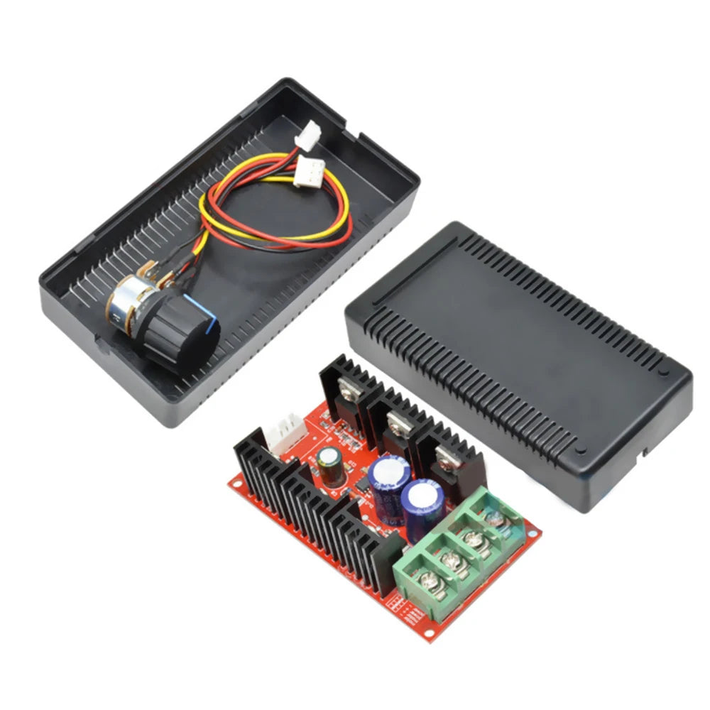 2000W 40A 9-50V Adjustable PWM DC Motor Speed Controller HHO RC Car Fan Speed Regulator Vue