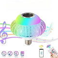 Smart Bluetooth RGB LED Bulb Color Changing Music Sync Light Remote Dimmable Color Adjustable Atmosphere Lamp for Bedroom KTV Vue RGB