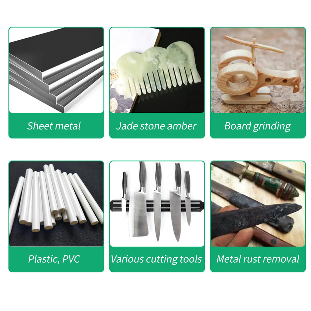 Belt Polishing Machine Sanding Belt Machine Digital Display Abrasive Belt Sander Electric Polishing Grinding Tool Vue