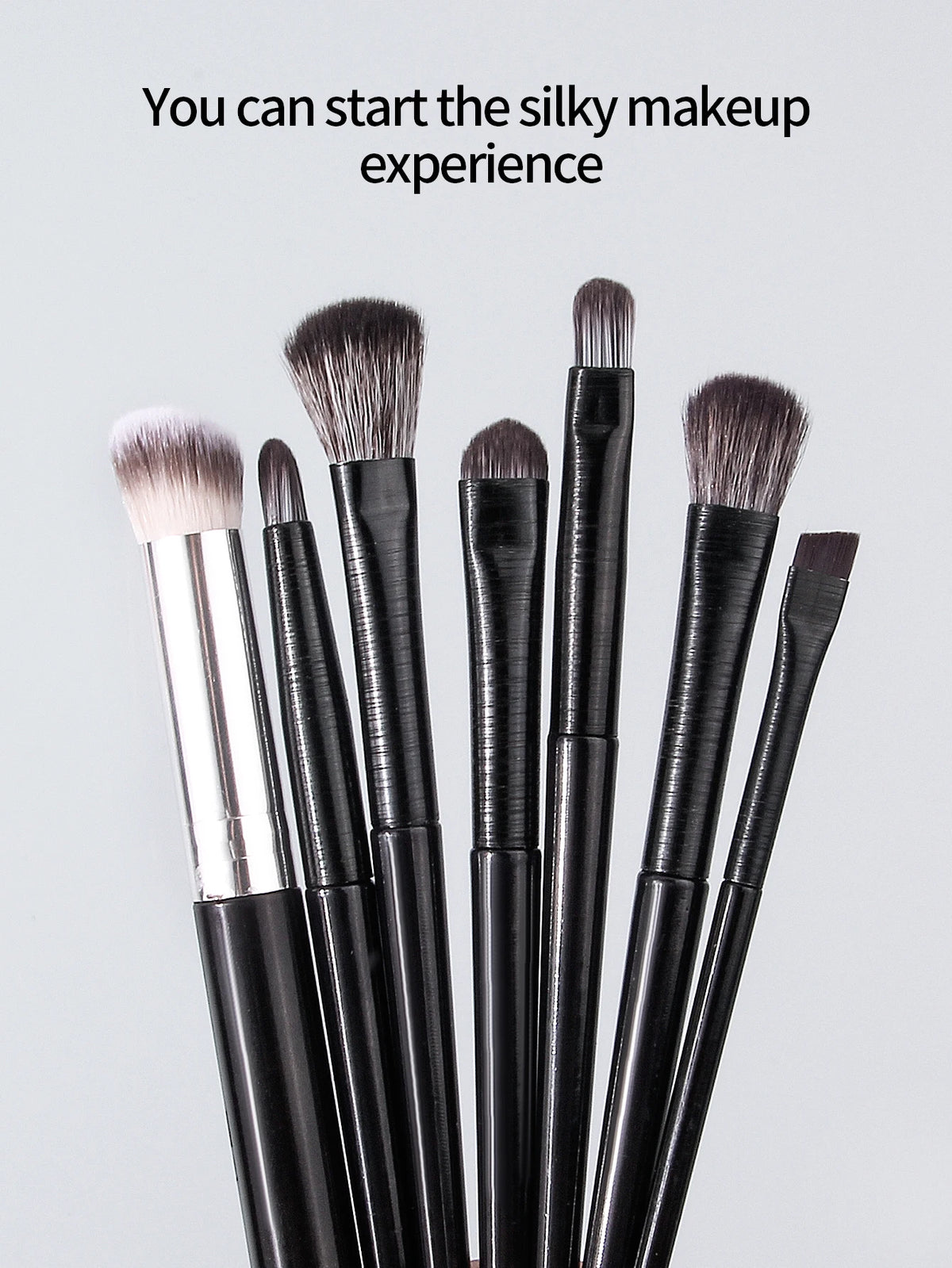7PCS Makeup Brush Set: Eyeshadow Brush, Eyeliner Brush, Concealer Brush, Multi-Functional Facial Makeup Brush Tools Vue