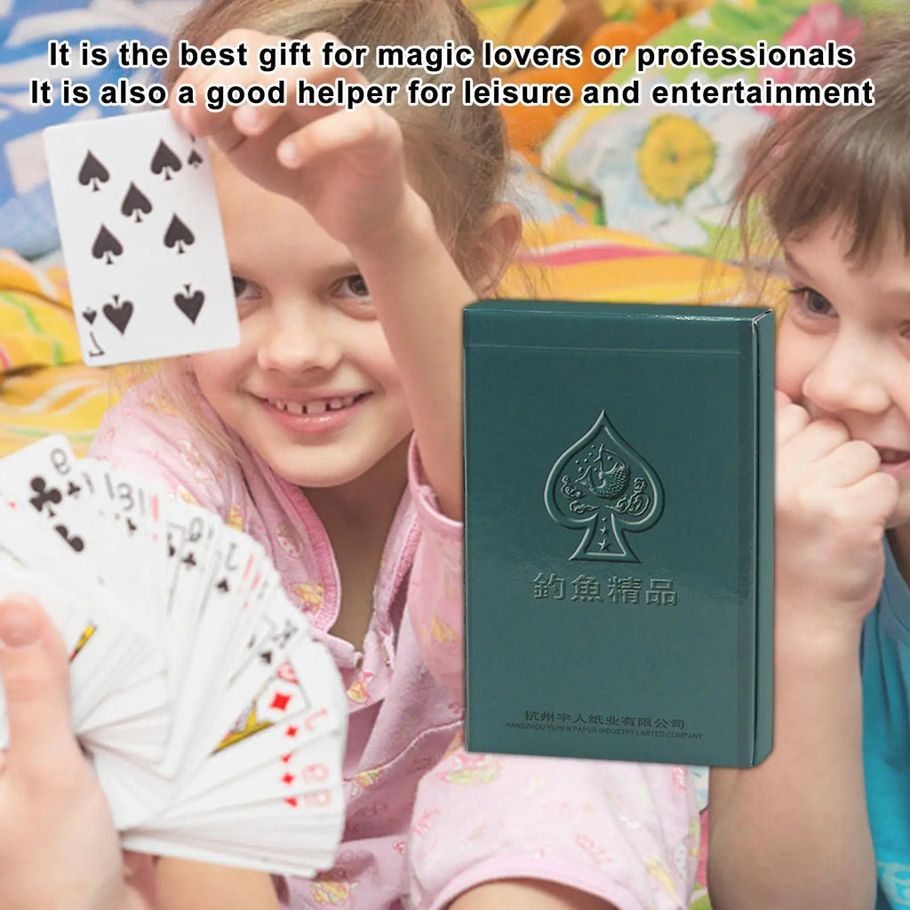 Magic Poker Cards Funny Magic Card Tricks Playing Cards M agic Toy For Party Table Games Small Casino Game Cards For Adults Kids Vue