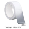100cm Non Slip Tape Steps Anti-Slip Stair Grip Wear-Resistant Floor Non-Skid Strip for Home Bathroom Kitchen Balcony Staircase Vue 100x2.5cm