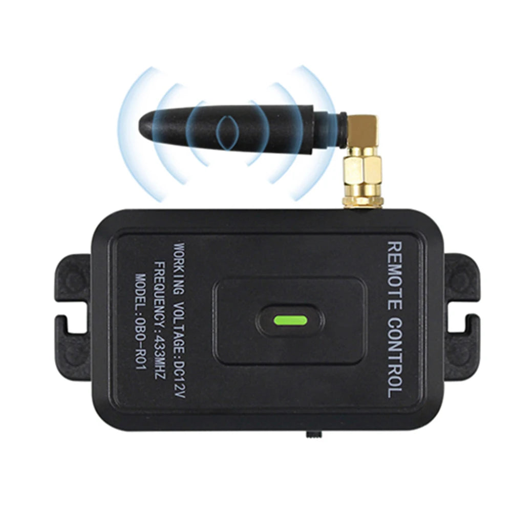 Smart Wireless Access Control System Kits Keyless 433Mhz Remote Control Unlock Kit Gate Opener Electronic Lock System Door Entry Vue