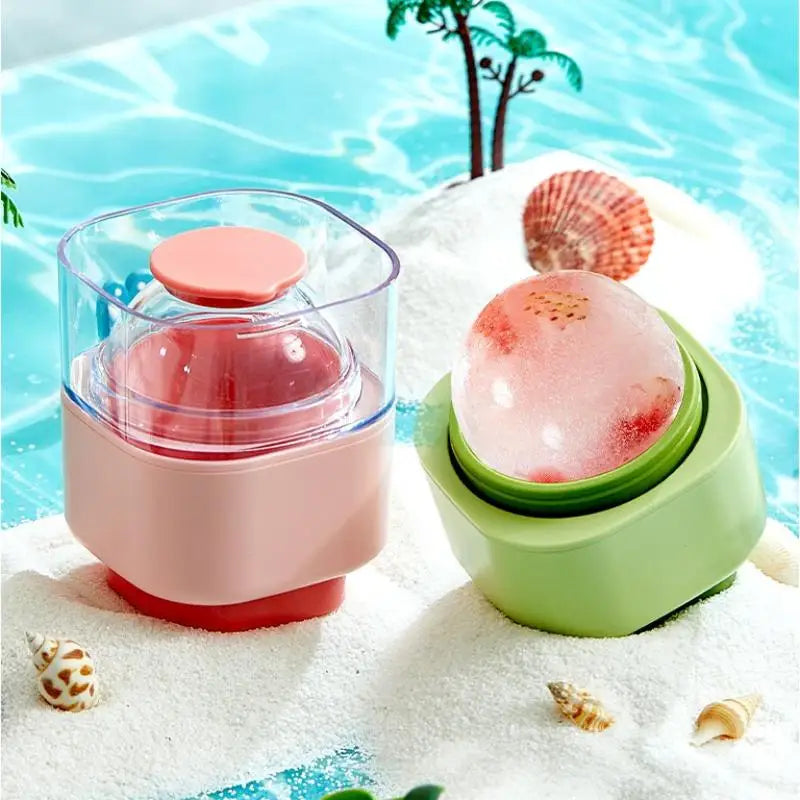 Quick-freeze Ice Ball Mold for Households Sealed and Upgraded Large Food-grade Format Vue