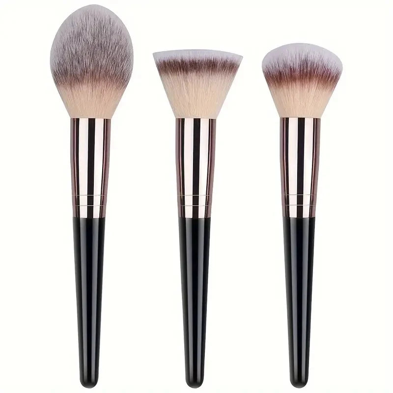 3-20pcs Makeup Brushes Set Kabuki Blending Beauty Tools for Foundation Concealer Powder Eyeshadow Blush Cosmetic Beauty Tool Vue 3BK