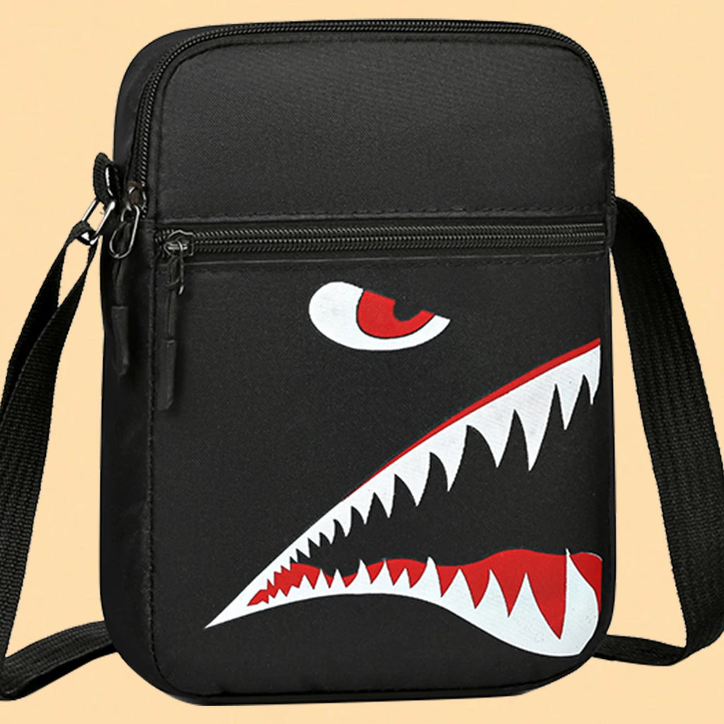 Unisex Mini Crossbody Bag Compact Phone Pouch Adjustable Strap Neck