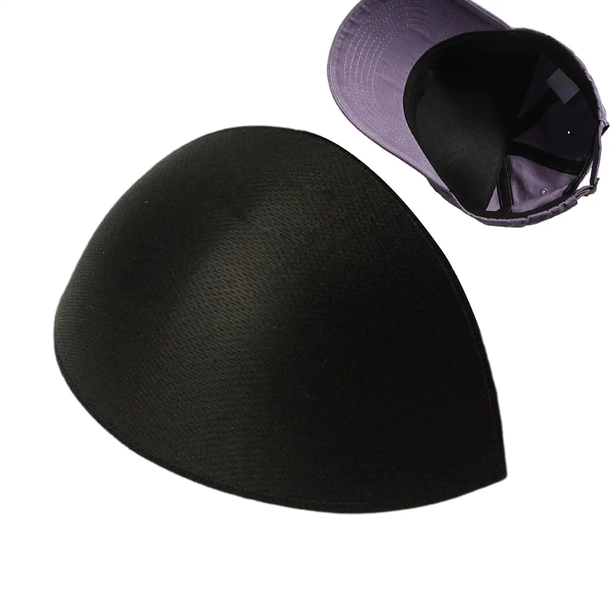 Baseball Caps Shaper Inserts, Portable Breathable Invisible Hat Reshaper, Sweat Absorbing Liner For S napback Fitted Caps Vue
