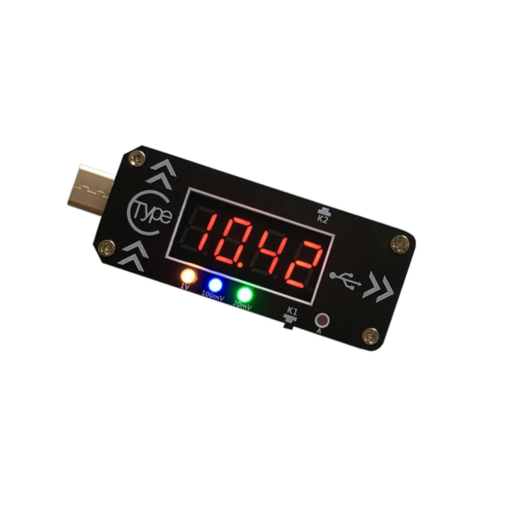 Type-C USB Fast Charging Trigger Charger Voltmeter Ammeter 5V/9V/12V/15V/20V/PPS Digital Display PD2.0 PD3.0 USB Decoy Device Vue