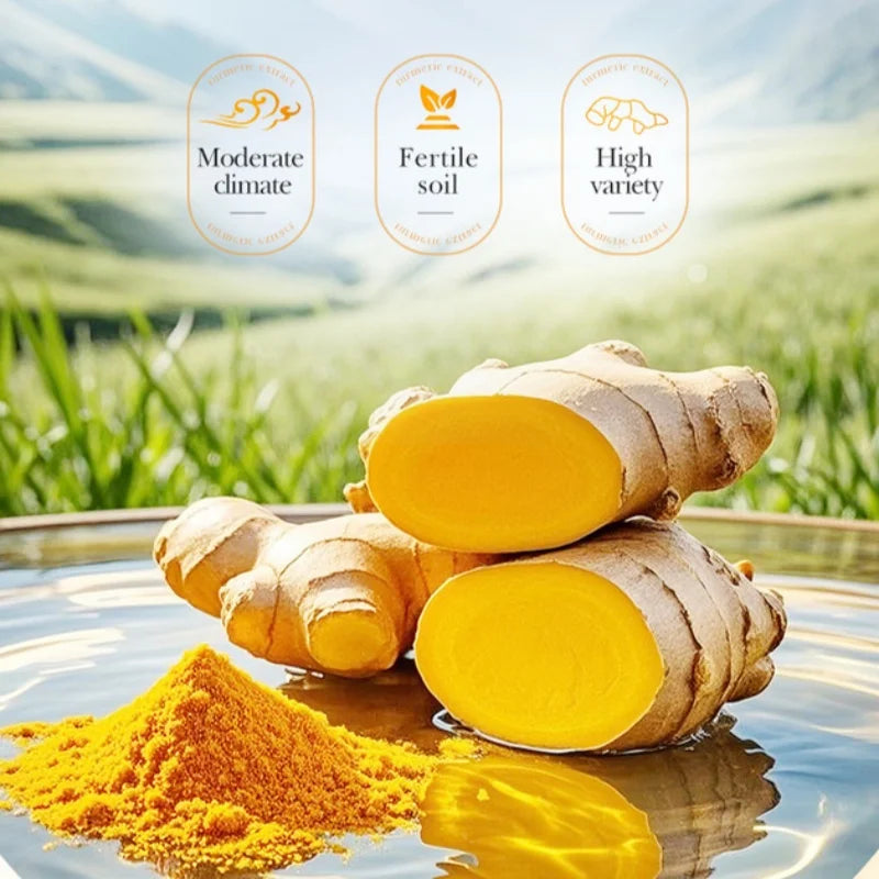 100g Turmeric Lemon Cleansing Soap, Containing Turmeric, Lemon Extract, and Other Skin-Beneficial Ingredients Like Quercetin, Gently Cleanses the Skin of Dirt and Oil. Improve Rough Skin, Making It Clean, Smooth, White, and B Vue