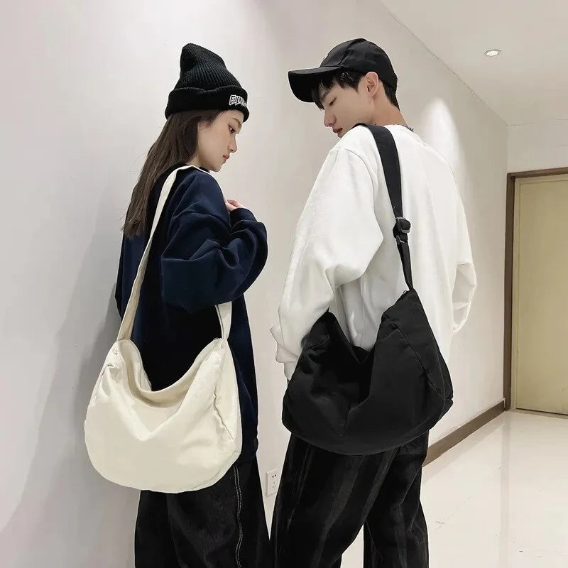 Fashion Summer Large Capacity Casual Nylon Women Shoulder Bag Simple