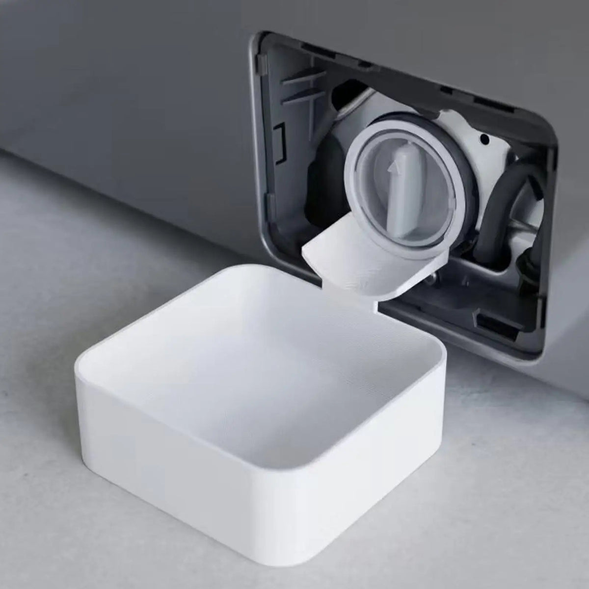 Home Washing Machine Drain Pan Leak-Proof Front Load Washer Drip Tray Easy Install Water Catch Tray for Basement Apartment Vue