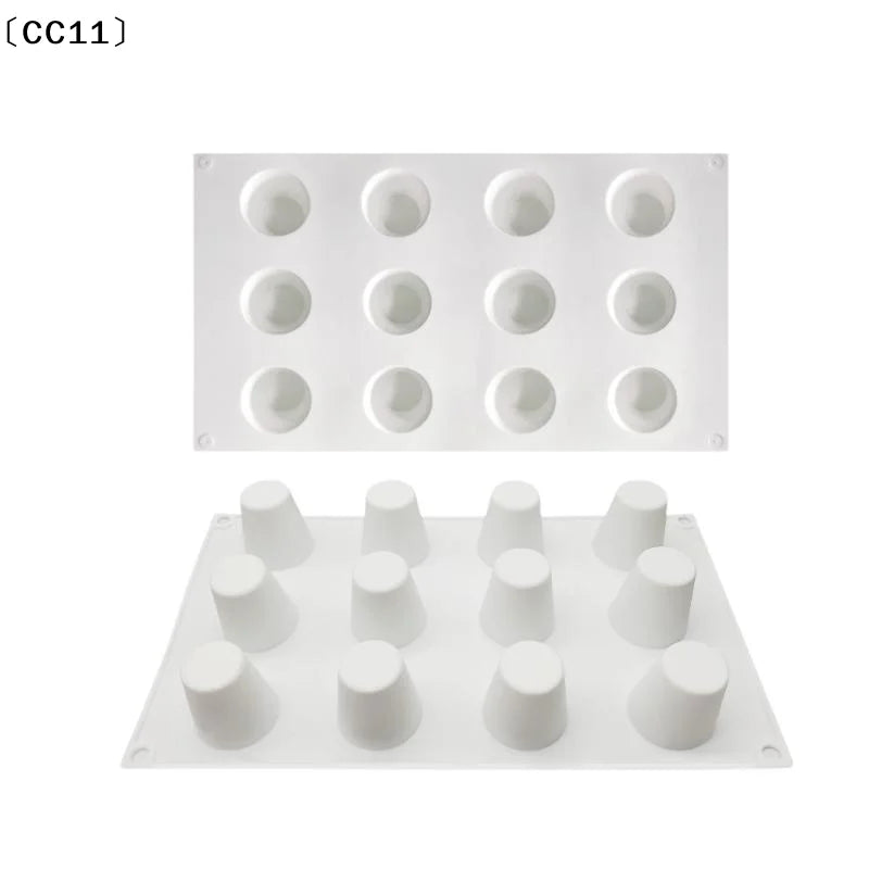 3D Sphere Silicone Mold Mousse Cake Baking Ball Shape French Dessert