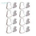 8-Pack Cat Cookie Cutters & Biscuit Molds | Halloween Baking Cookie Mold Set Vue Pumpkin A