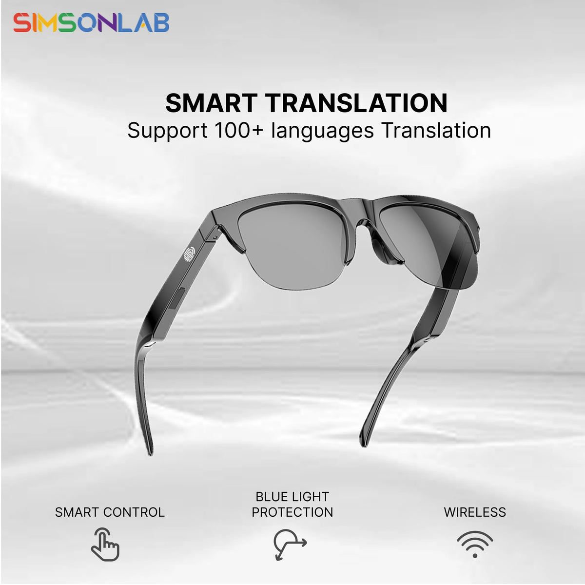 Smartglasses 2025 New AI Translation UV Polarized Lenses Wireless Bluetooth Call HD Voice navigation Sports Sunglasses Men Women Vue
