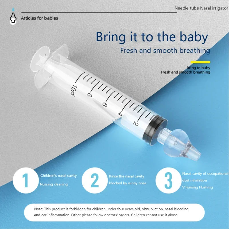 vvocci Baby Nasal Aspirator Syringe Baby10ML/20ML Nose Cleaner Lavado Jeringa Lavado Nasal Bebe Aspirador Nasal Para Bebe Vue