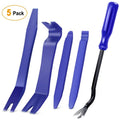 5pcs Car Audio Trim Removal Tool Kit Anti-Scratch Pry Applicable Car Door Panel And Audio Dashboard Vue 5PCS blue combo