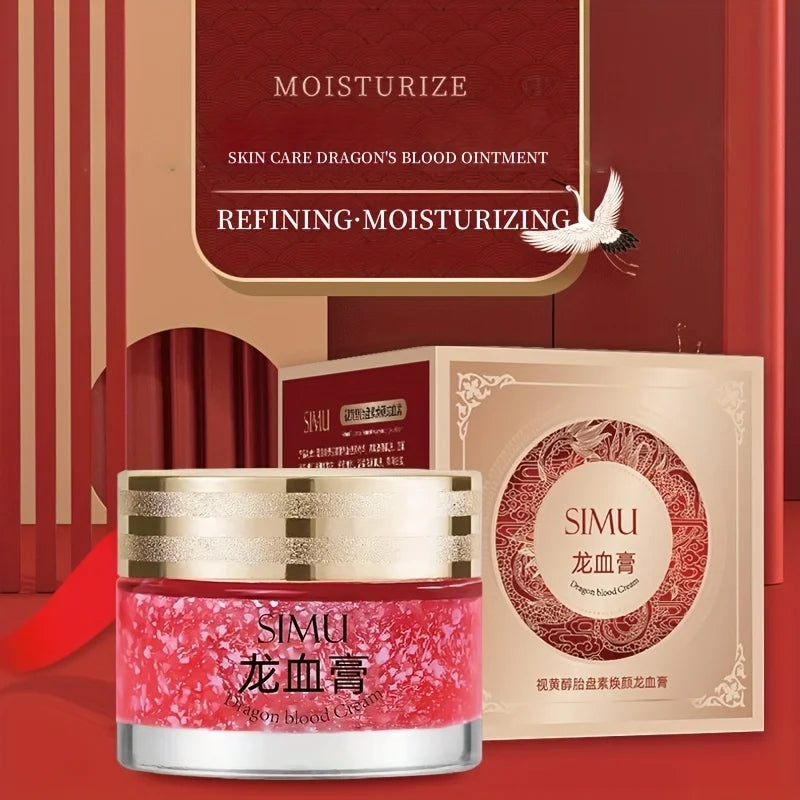 1 Bottle of Retinol Placenta Rejuvenating Dragon Blood Cream, for Delicate Skin, Makes Skin More Radiant, Moisturizes the Face, Valentine's Day Gift, Birthday Gift, Mother's Day Gift. Vue