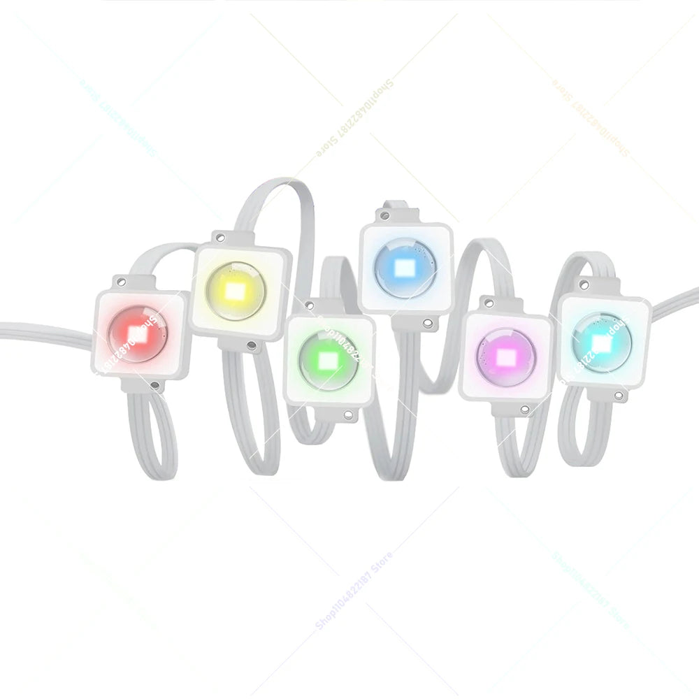 LED Permanent Outdoor Lights IP65 Waterproof RGBIC Eave Lights With Remote for Christmas New Year Roof DIY Holiday String Light Vue RGBIC EU 60M 72LEDs