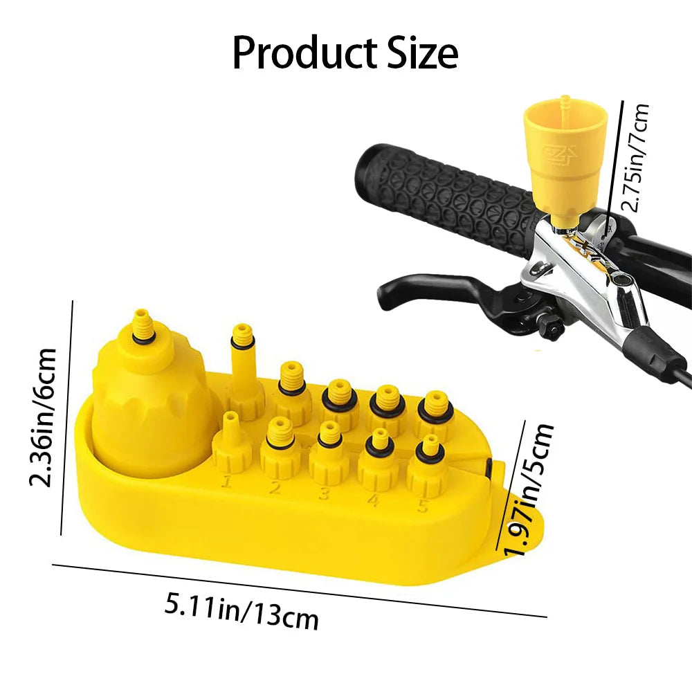 Universal Bicycle Hydraulic Disc Brake Mineral Oil Bleed Tools MTB