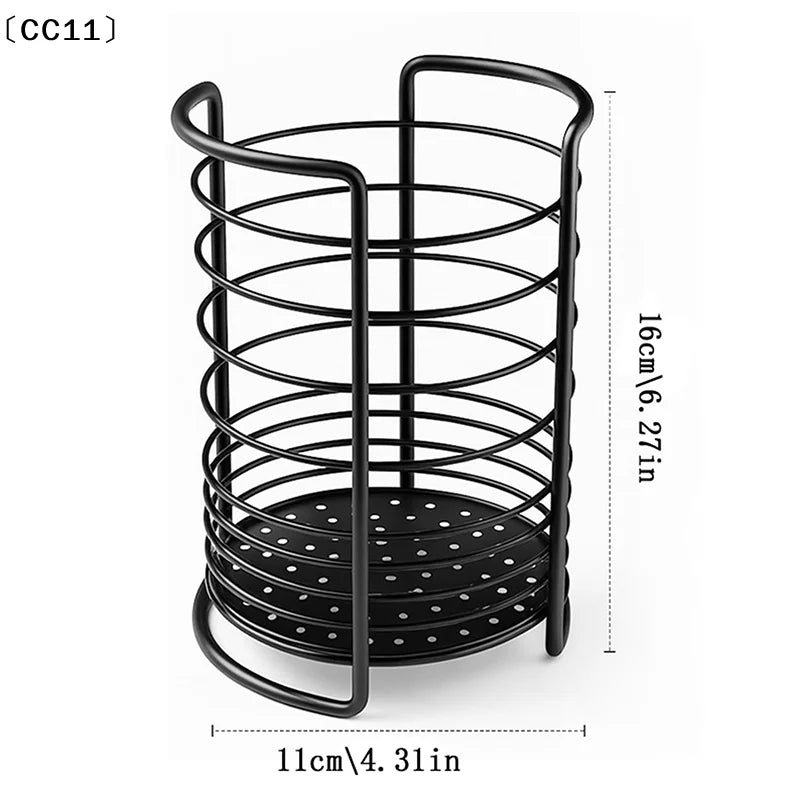 Utensil Holders Household Kitchen Cutlery Holder Drainer Chopstick