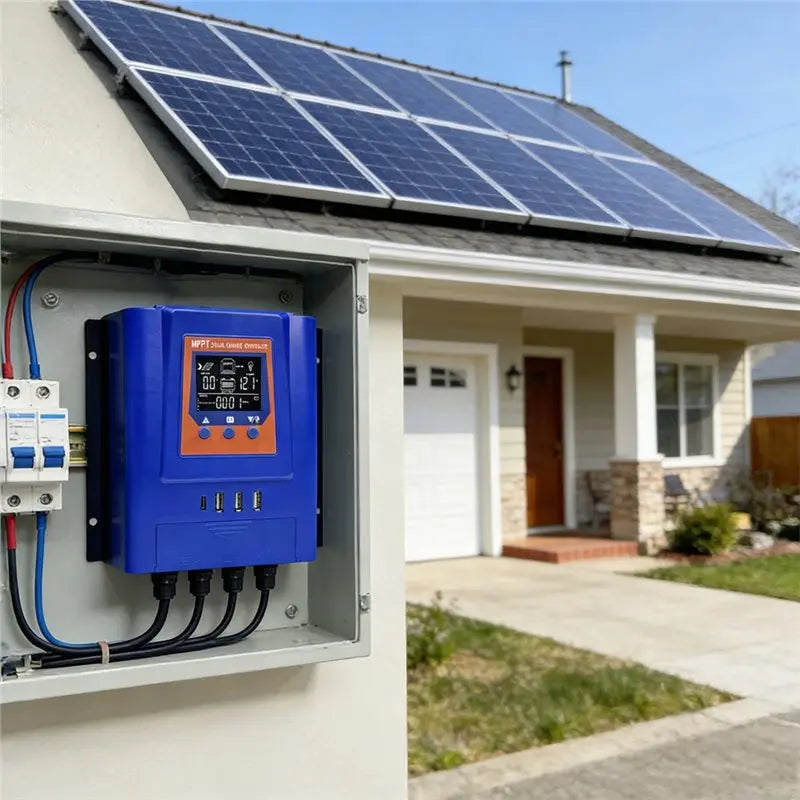 Hot-The 100% MPPT Solar Charge Controller Suitable For Home Solar Systems Vue