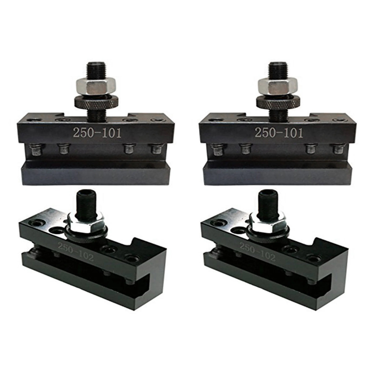 ABKW-4X 250-101 250-102 Turning And Facing Holder Quick Change Tool Post And Tool Holder Vue