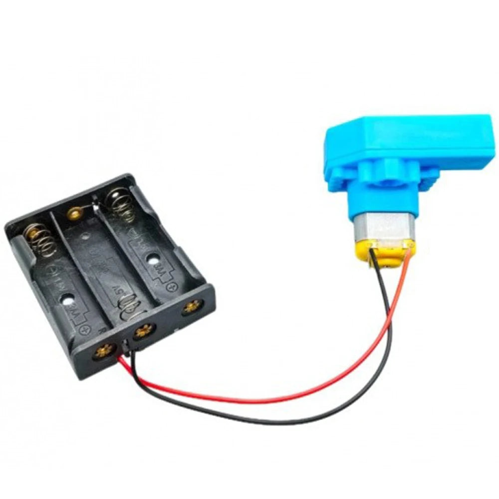 DC3-5V DIY Blow Fan Kit Wind Turbine Components Set 130 High-speed Motor Drive Floating Ball Technology DIY Kit Vue