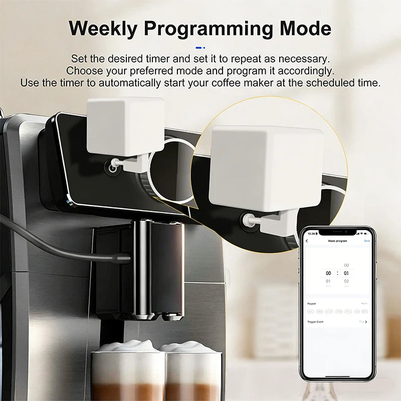 Tuya Bluetooth Smart Fingerbot Plus Switch Button Pusher Smart Life Switch Timer Voice Control Works With Alexa Google Home Vue