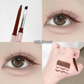 Double-ended Silky Eye Liner Pencil Eyeliner Pen Natural Matte Long-lasting Eyeliner Easy To Color Waterproof Makeup Cosmetics Vue 03 Brown 80mg