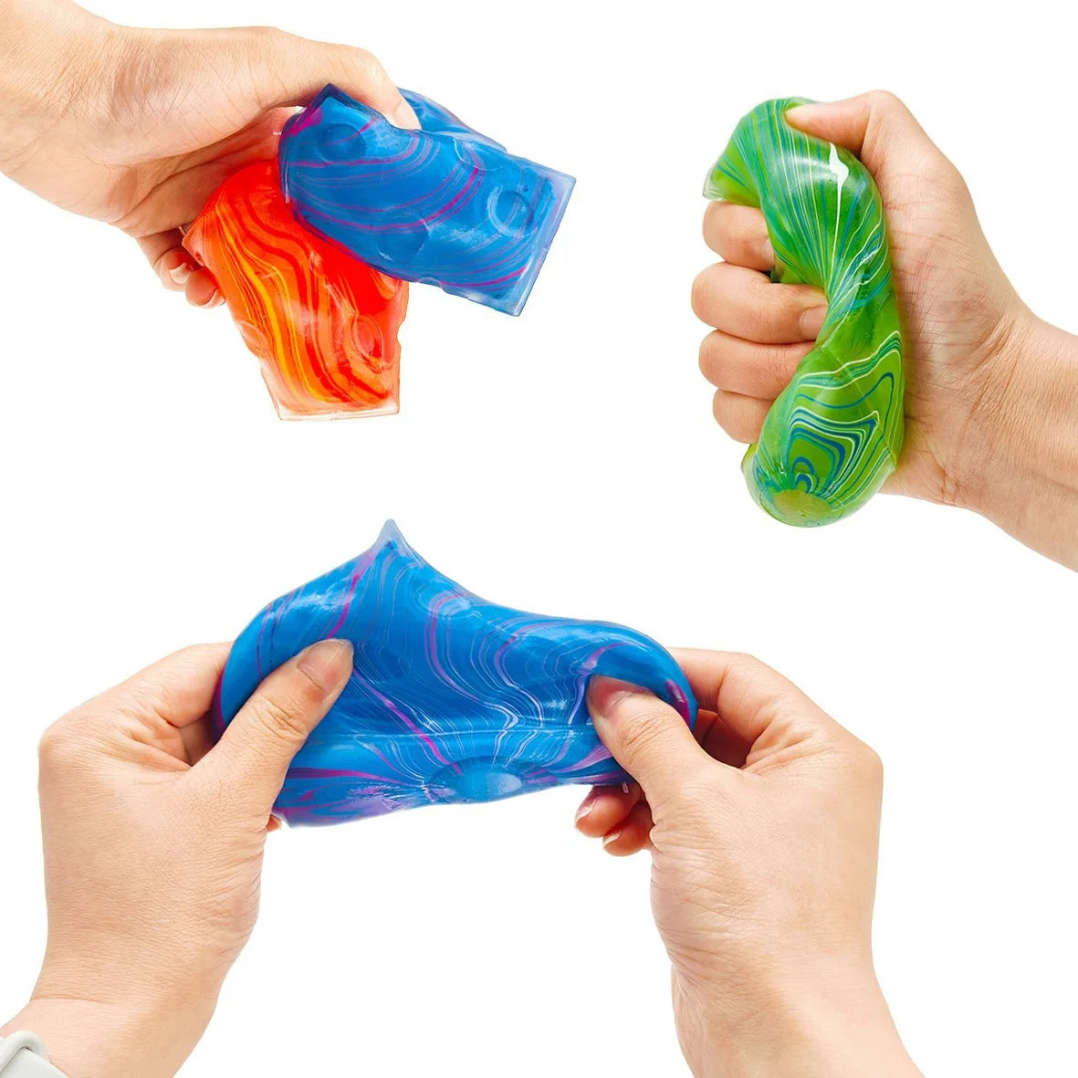 Maltose Flow Cheese Squishy Toys Vigorously Shaping Maltose Muscle Shaping, Slow Rebound Toy Sensory Calming Adult Squishies Toy Vue